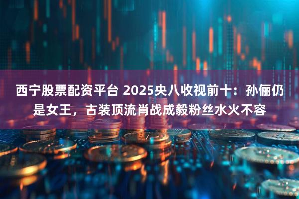 西宁股票配资平台 2025央八收视前十：孙俪仍是女王，古装顶流肖战成毅粉丝水火不容