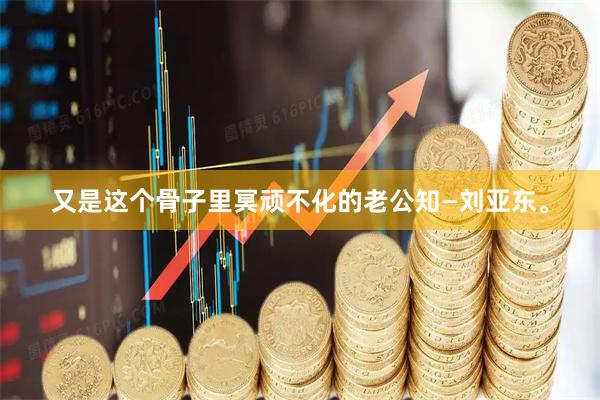 又是这个骨子里冥顽不化的老公知—刘亚东。
